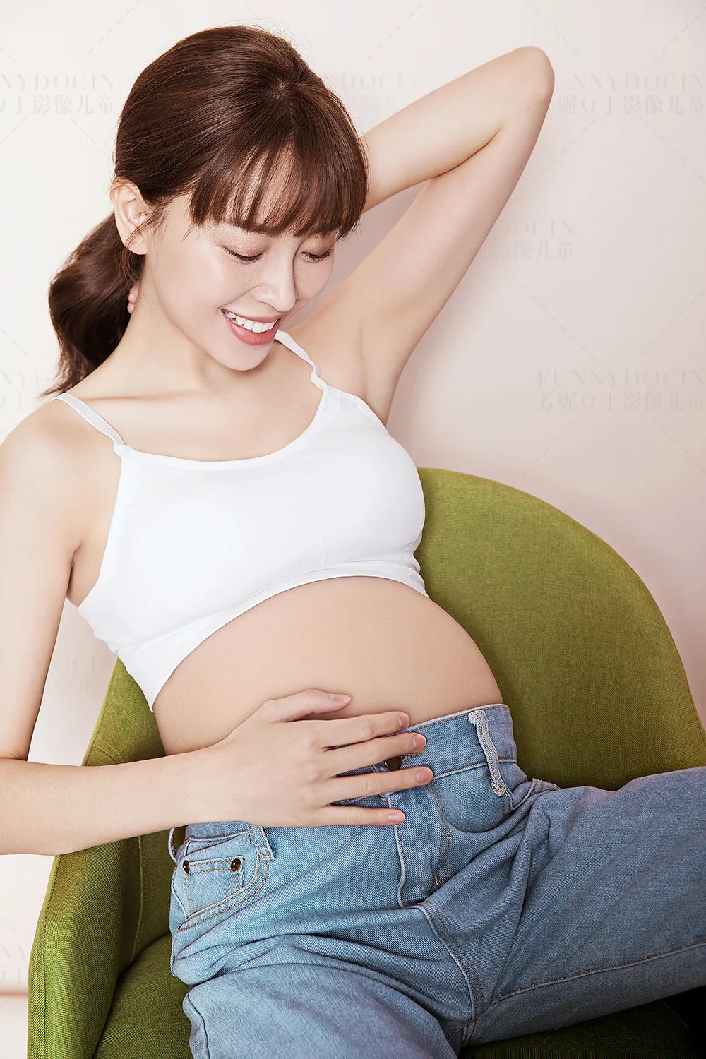 芳妮豆丁儿童摄影 带着老公安排一波孕照 | 有点喜欢❤