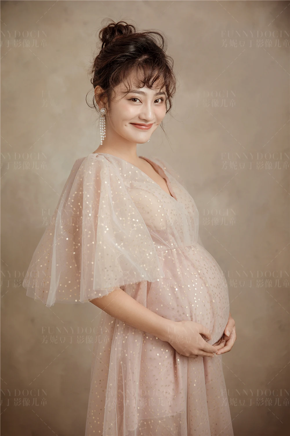 芳妮豆丁儿童摄影 云间月