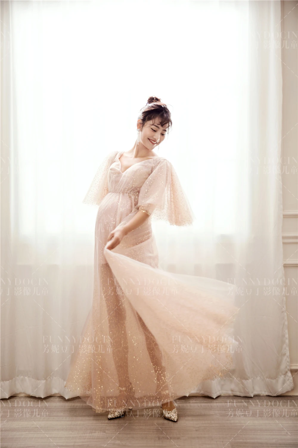 芳妮豆丁儿童摄影 云间月