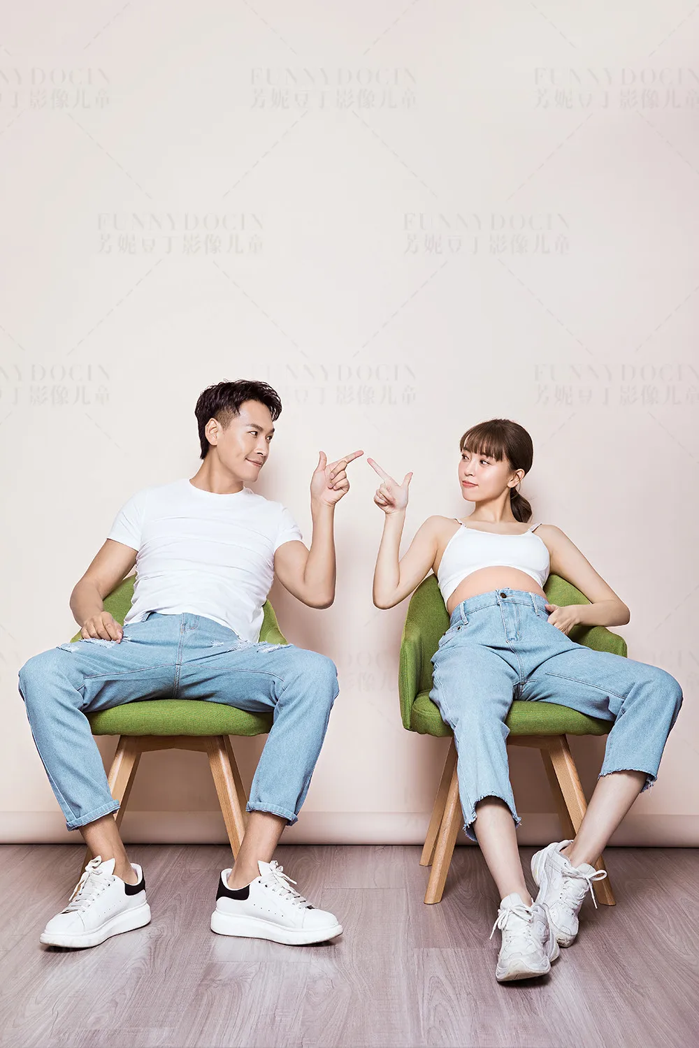 芳妮豆丁儿童摄影 带着老公安排一波孕照 | 有点喜欢❤