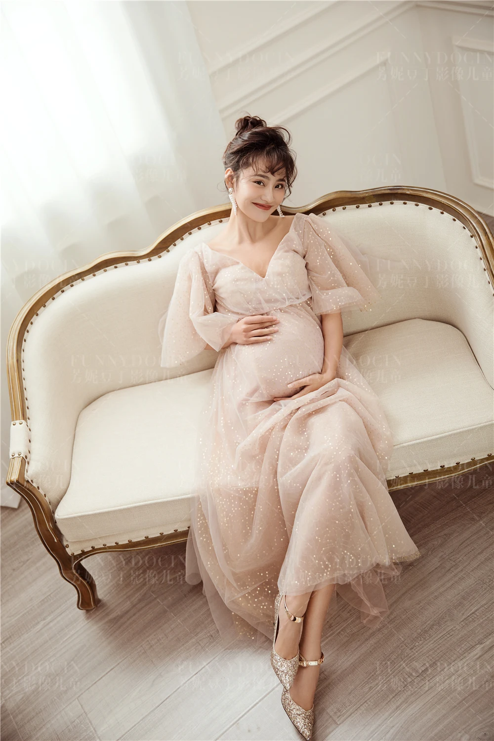 芳妮豆丁儿童摄影 云间月