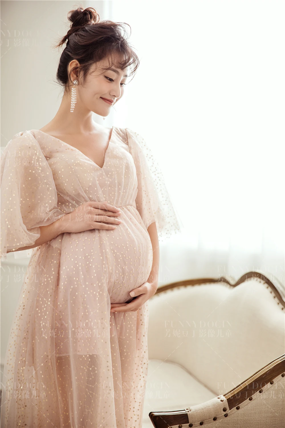 芳妮豆丁儿童摄影 云间月