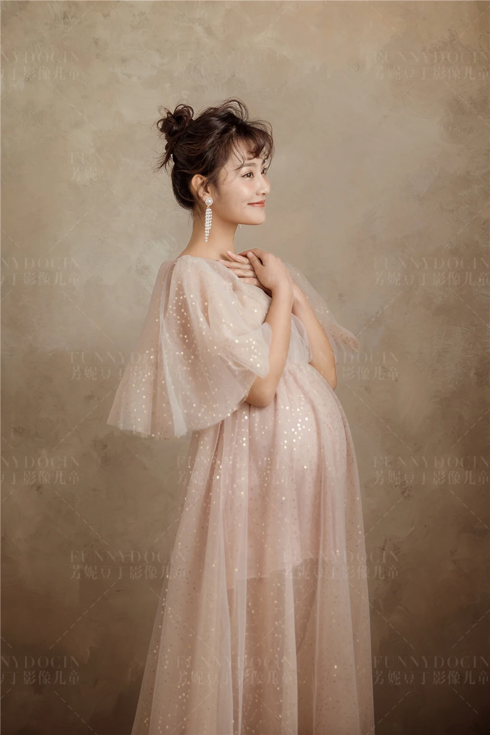 芳妮豆丁儿童摄影 云间月