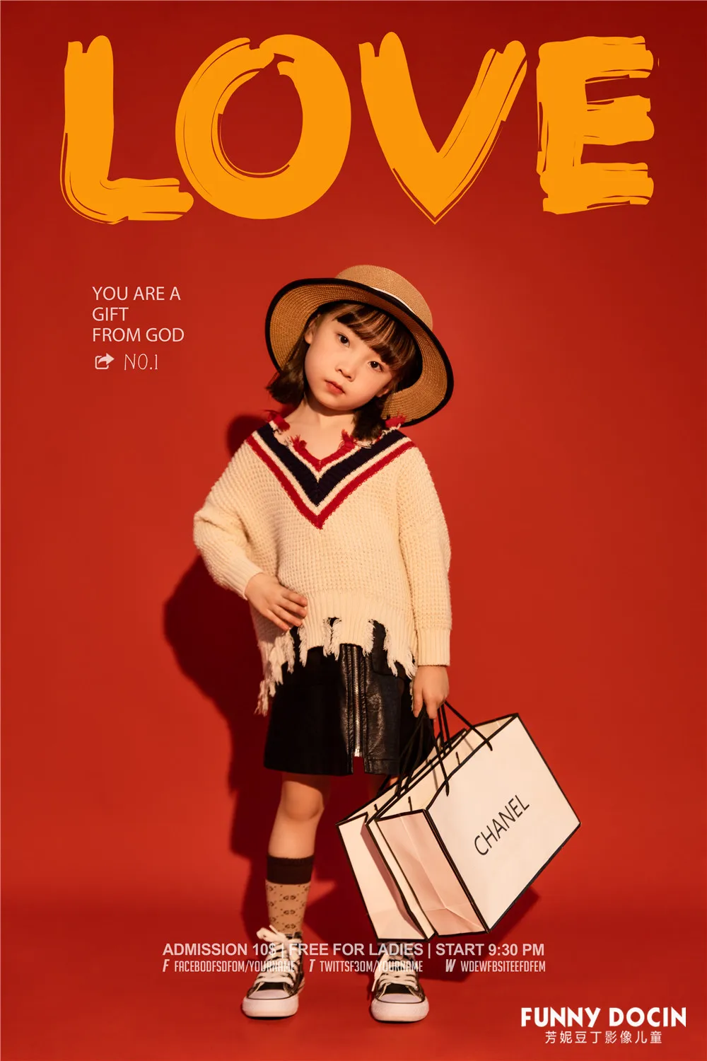 芳妮豆丁儿童摄影 孔一涵