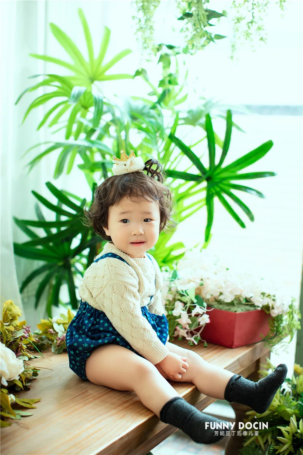 芳妮豆丁儿童摄影 朵朵