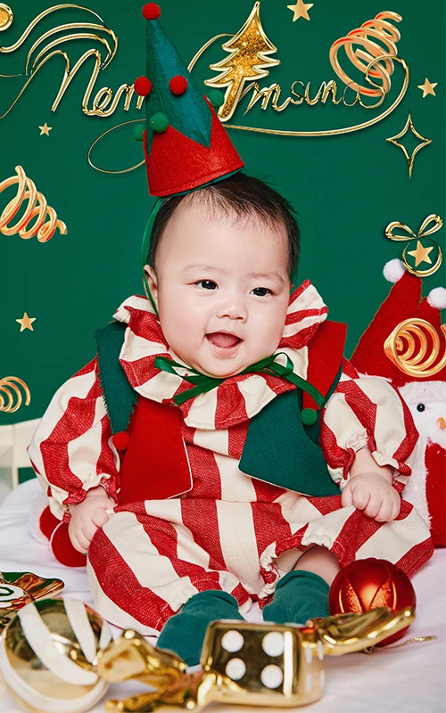 芳妮豆丁儿童摄影 圣诞心愿