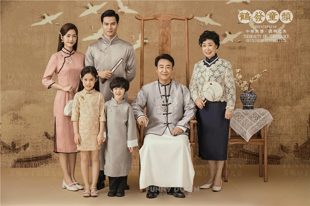 芳妮豆丁儿童摄影 ❤拍全家福◎全家都有福☺