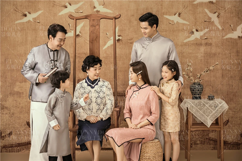 芳妮豆丁儿童摄影 ❤拍全家福◎全家都有福☺