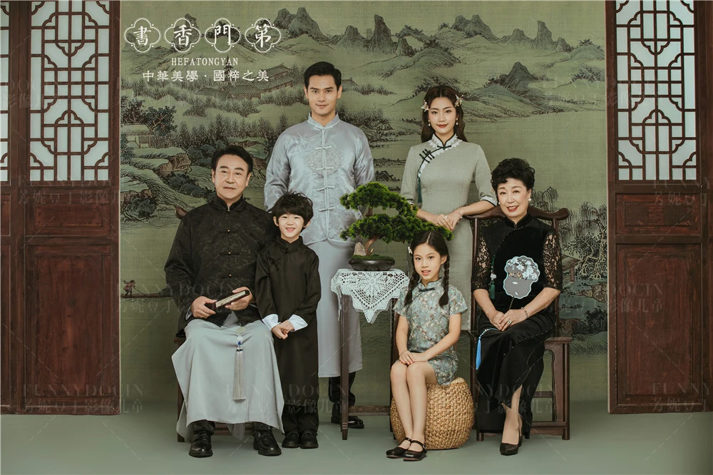 芳妮豆丁儿童摄影 书香门第