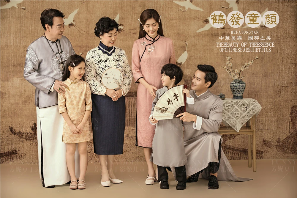 芳妮豆丁儿童摄影 ❤拍全家福◎全家都有福☺