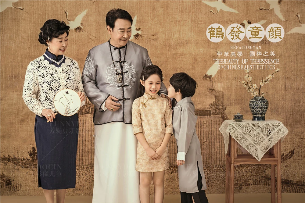 芳妮豆丁儿童摄影 ❤拍全家福◎全家都有福☺