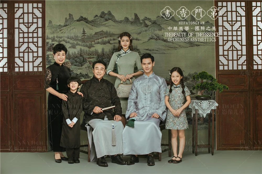 芳妮豆丁儿童摄影 书香门第