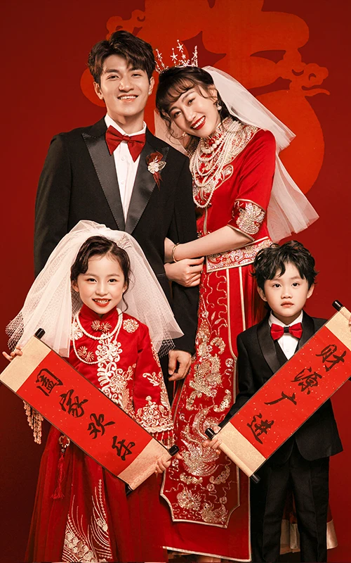 芳妮豆丁儿童摄影 心心相印