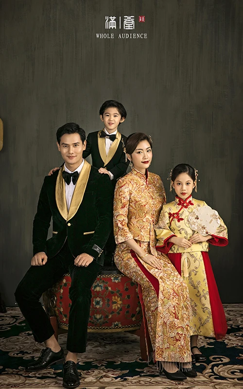 芳妮豆丁儿童摄影 幸福满堂