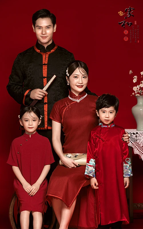 芳妮豆丁儿童摄影 家和富贵