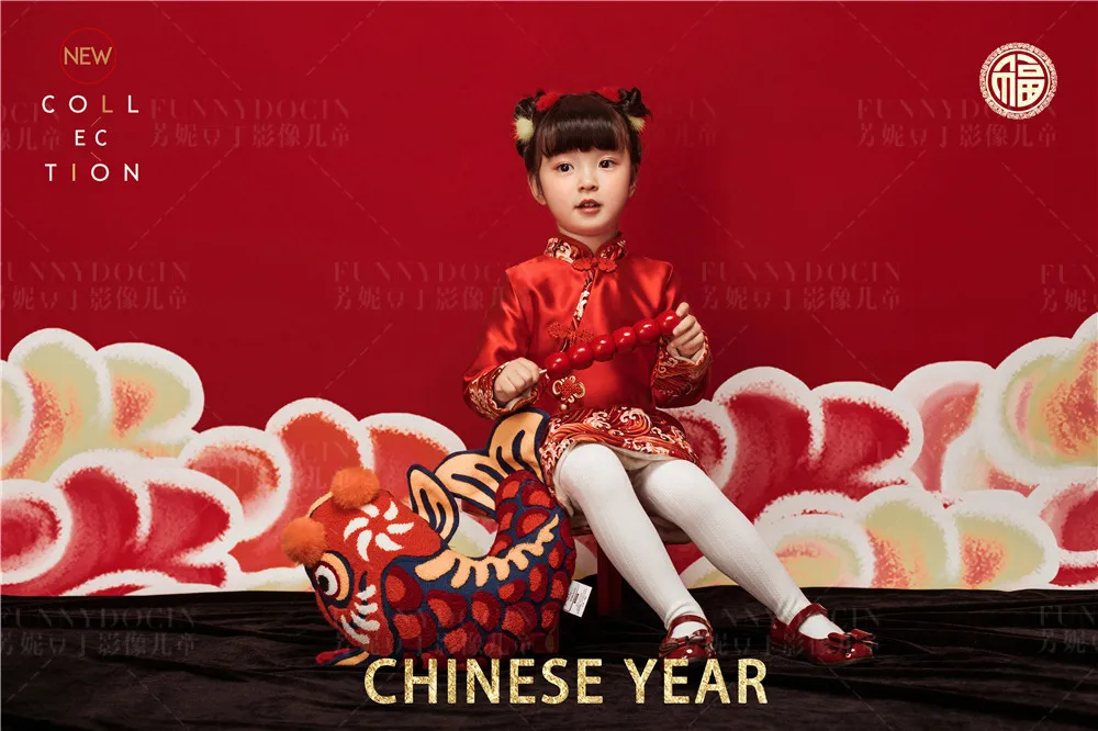 芳妮豆丁儿童摄影 锦上年