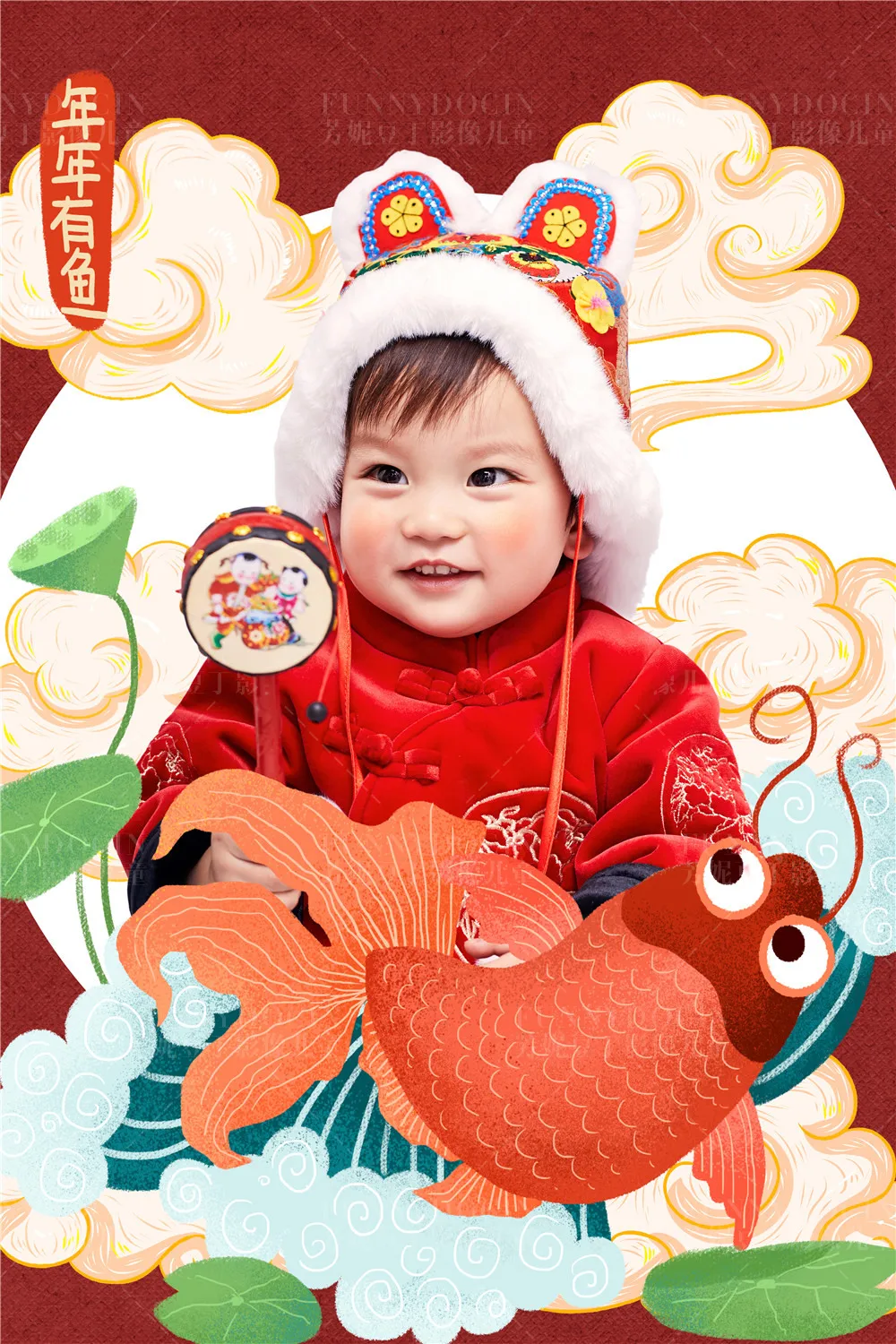 芳妮豆丁儿童摄影 福禧2021