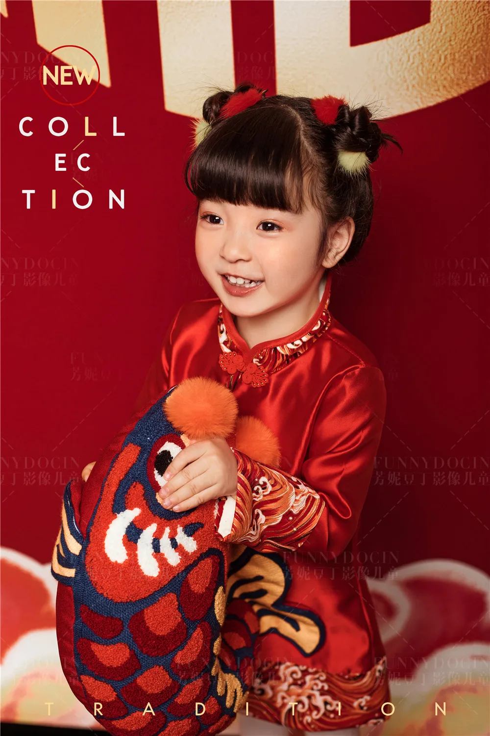 芳妮豆丁儿童摄影 锦上年