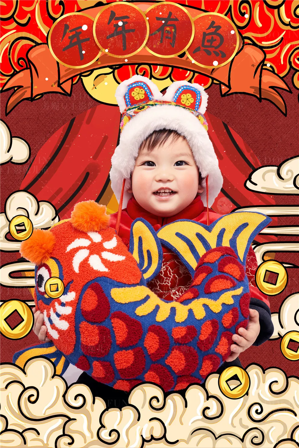 芳妮豆丁儿童摄影 福禧2021