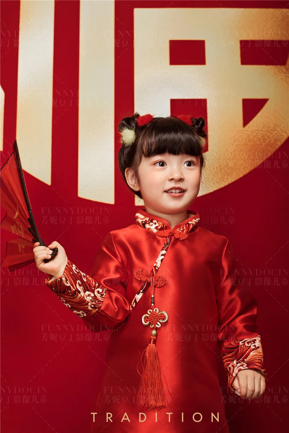 芳妮豆丁儿童摄影 锦上年