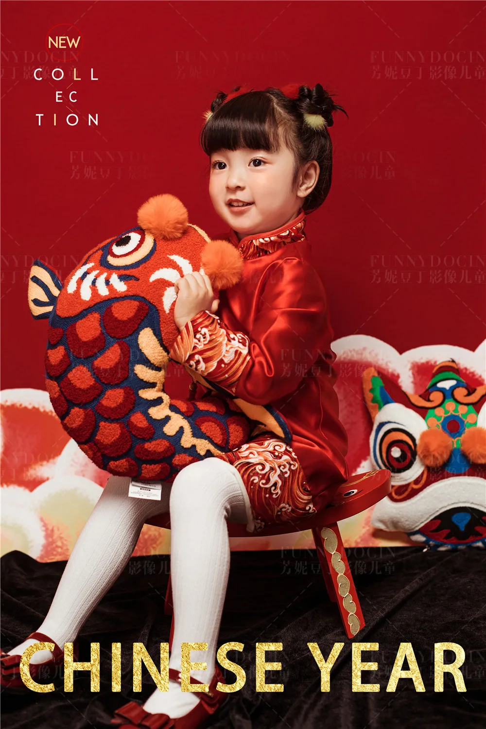 芳妮豆丁儿童摄影 锦上年