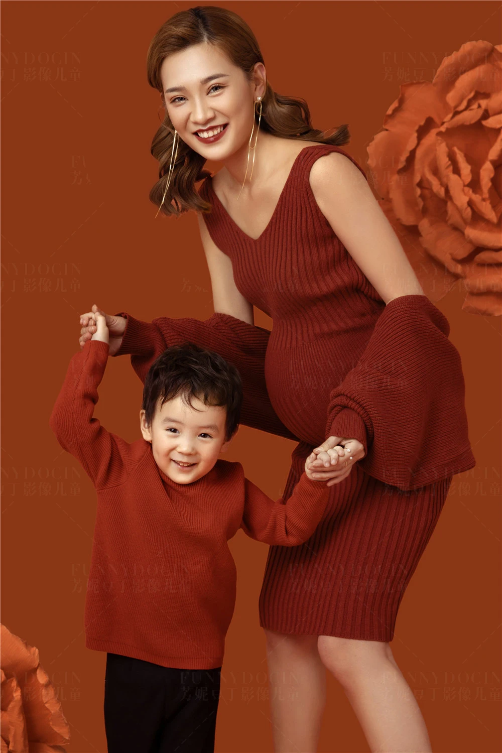 芳妮豆丁儿童摄影  花开似锦