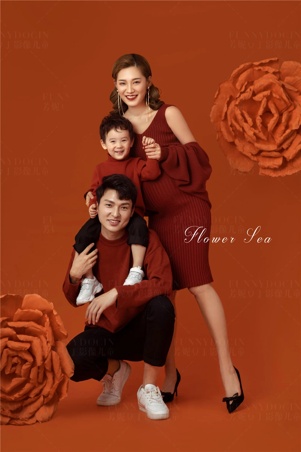 芳妮豆丁儿童摄影  花开似锦