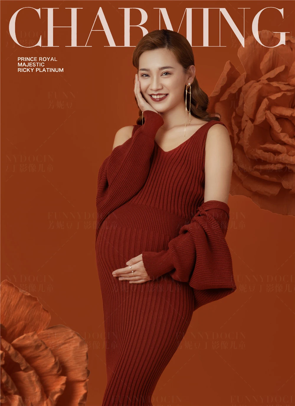 芳妮豆丁儿童摄影  花开似锦