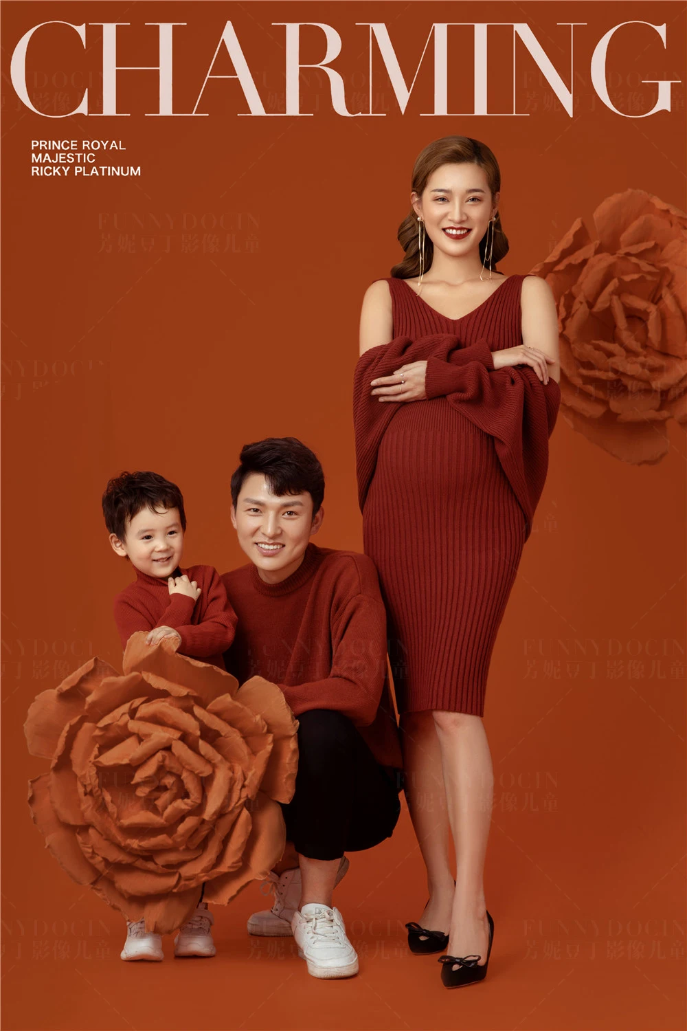 芳妮豆丁儿童摄影  花开似锦