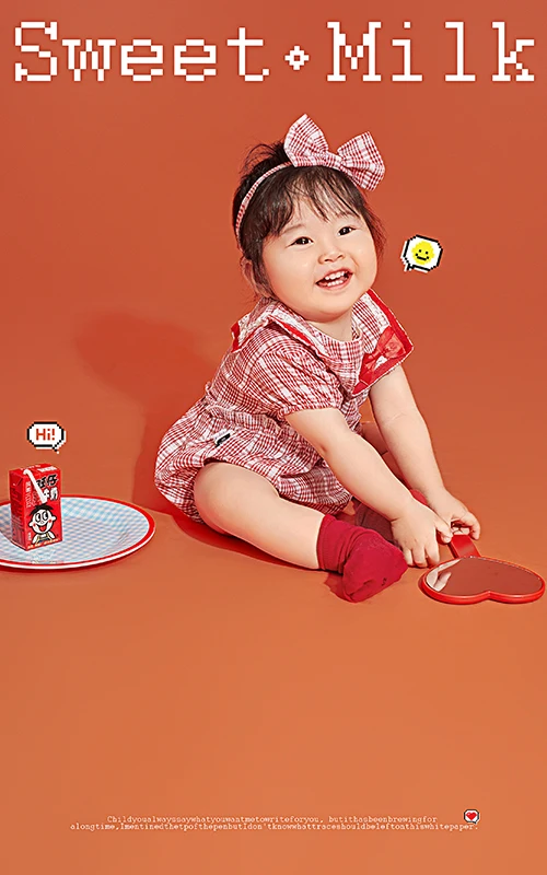芳妮豆丁儿童摄影 牛奶甜心