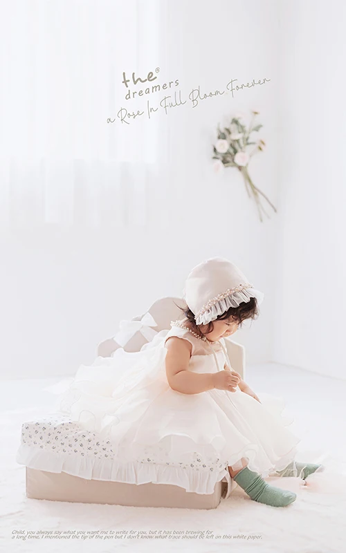 芳妮豆丁儿童摄影 盈盈粉色心