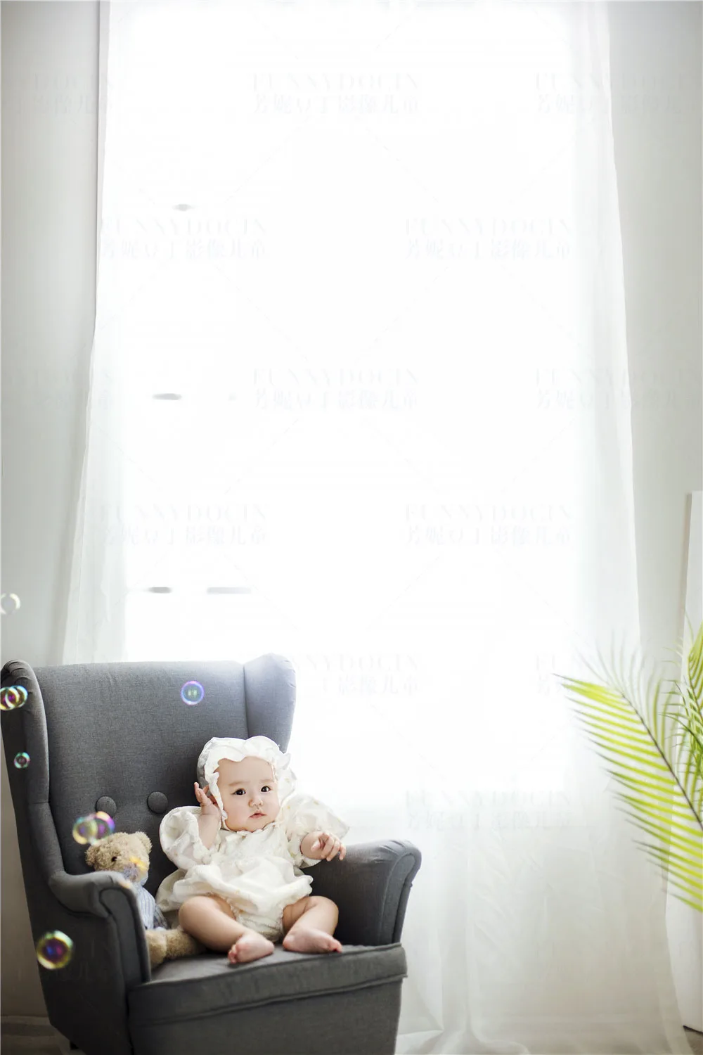 芳妮豆丁儿童摄影 小熊乖乖