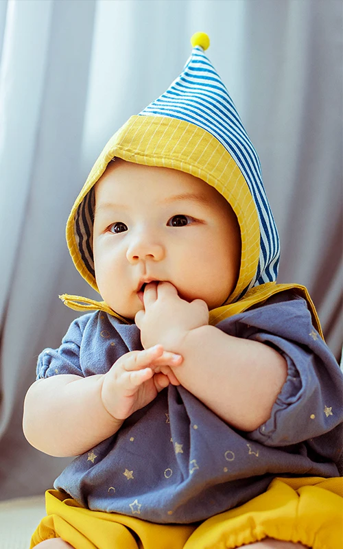 芳妮豆丁儿童摄影 枕着星星睡