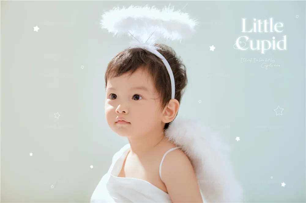 芳妮豆丁儿童摄影 梦幻天使-小小丘比特