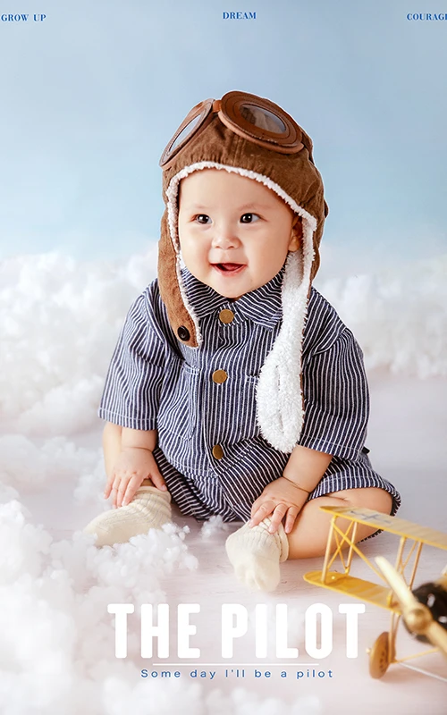 芳妮豆丁儿童摄影 梦想起航