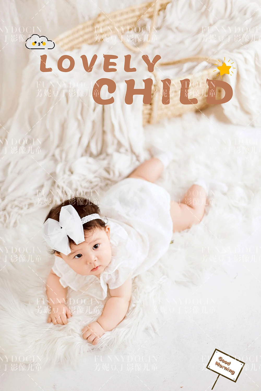 芳妮豆丁儿童摄影 天使摇篮曲