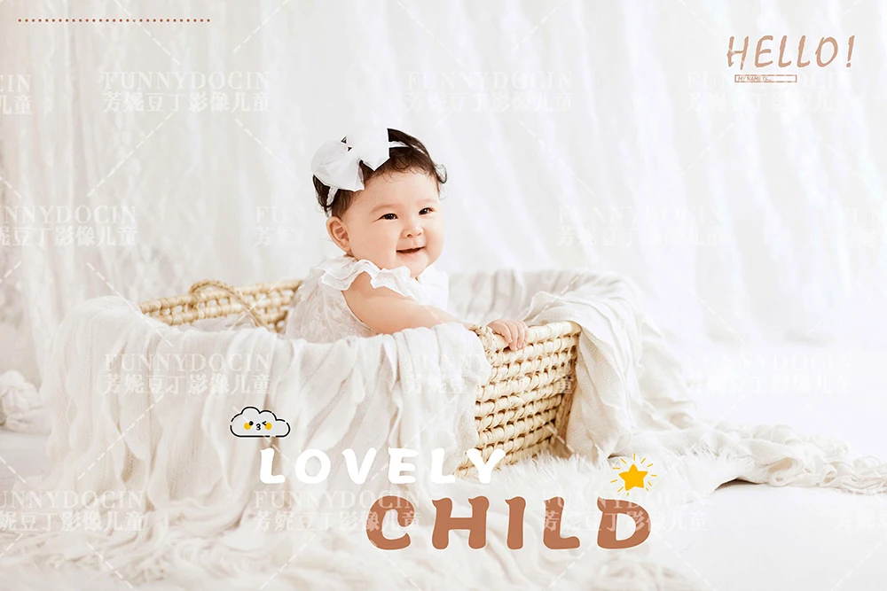 芳妮豆丁儿童摄影 天使摇篮曲