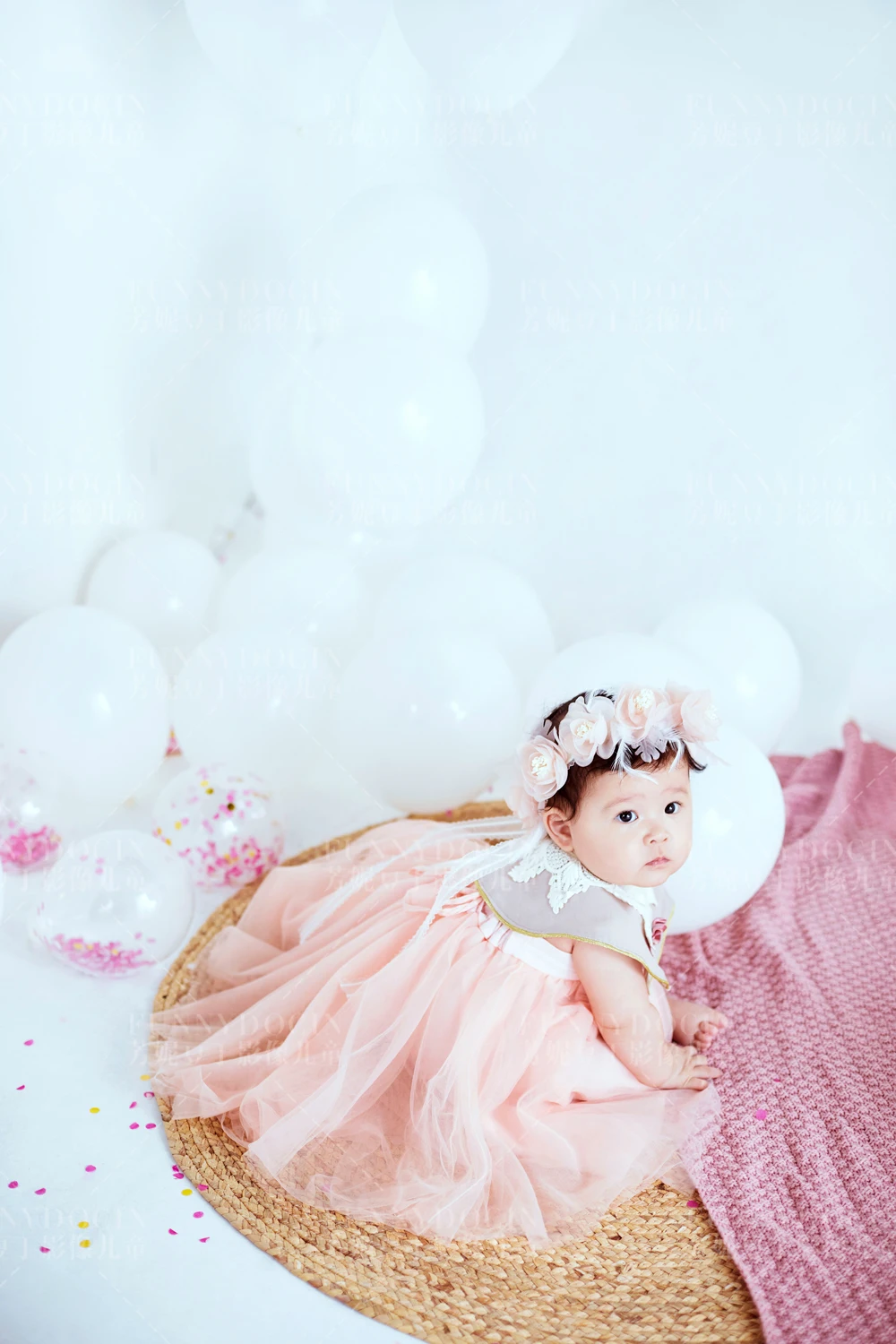 芳妮豆丁儿童摄影 樱粉甜心