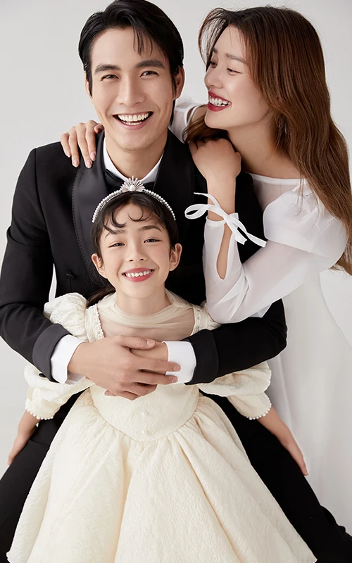 芳妮豆丁儿童摄影 浪漫告白