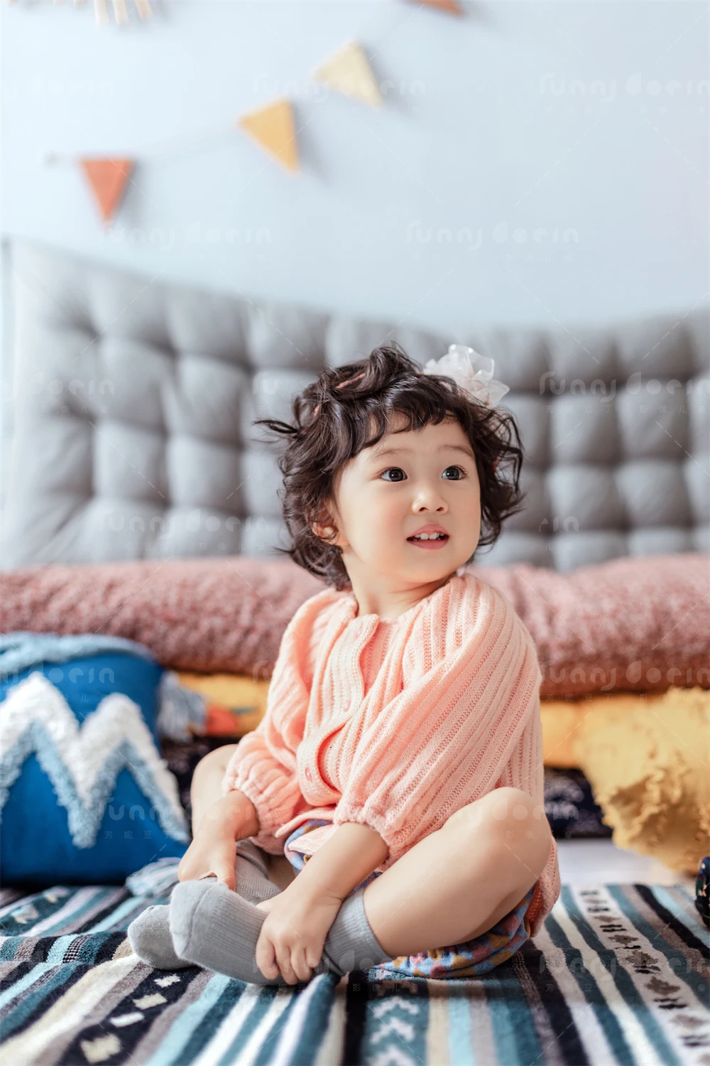 芳妮豆丁儿童摄影 粉漾甜心