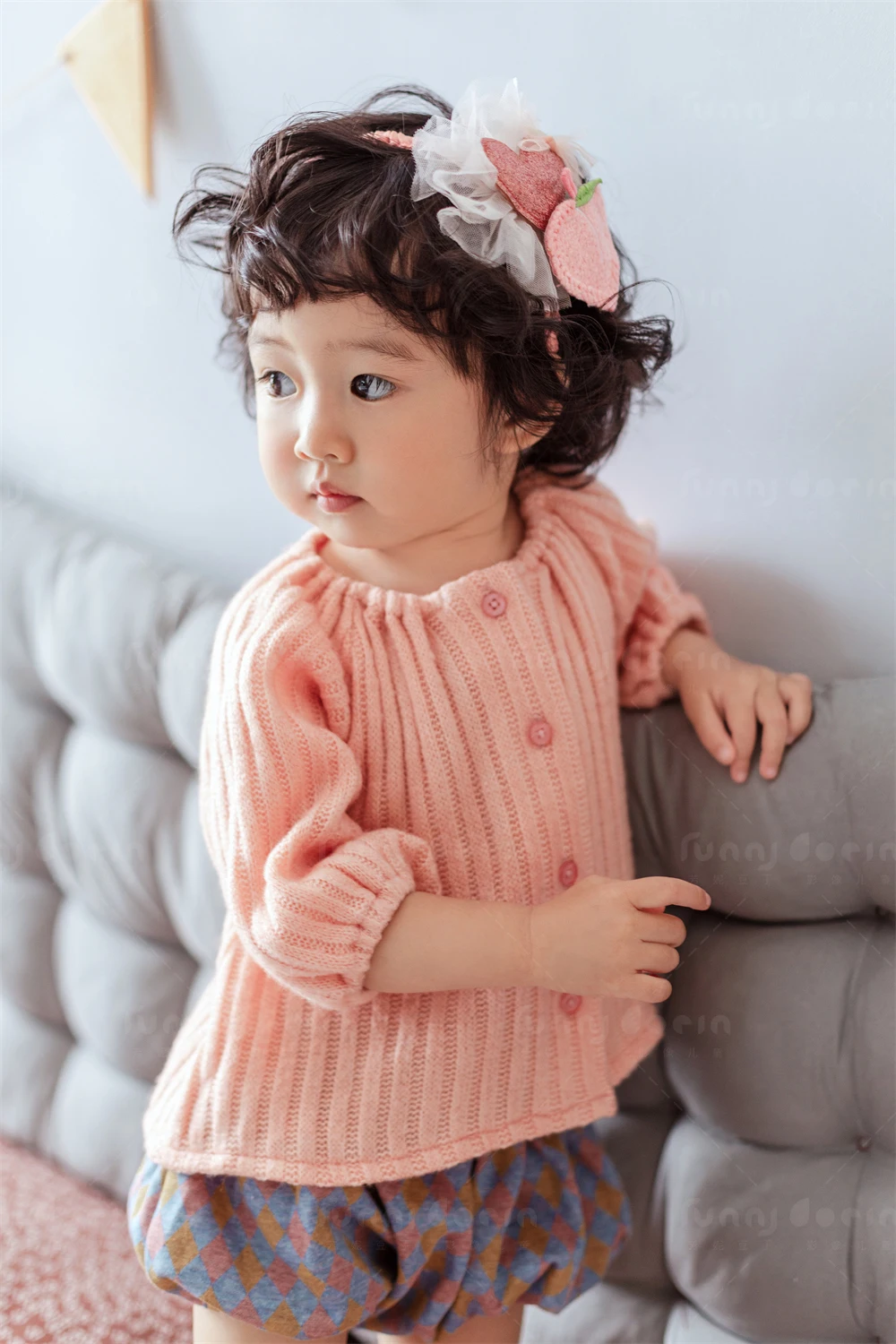 芳妮豆丁儿童摄影 粉漾甜心