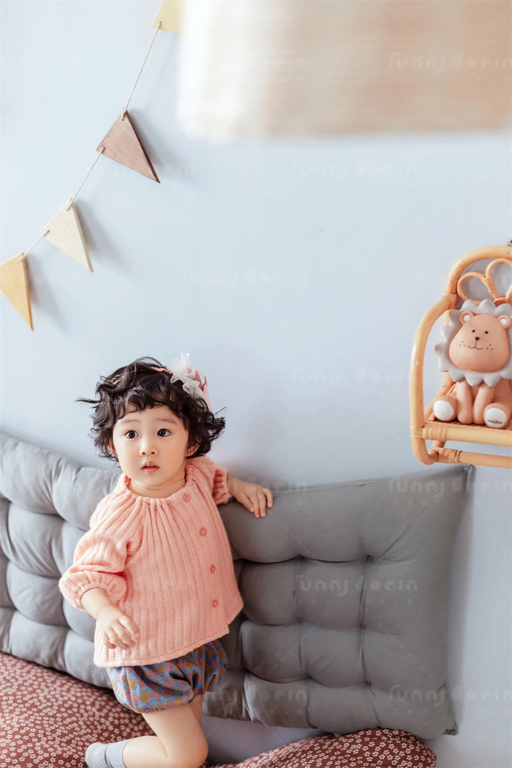 芳妮豆丁儿童摄影 粉漾甜心