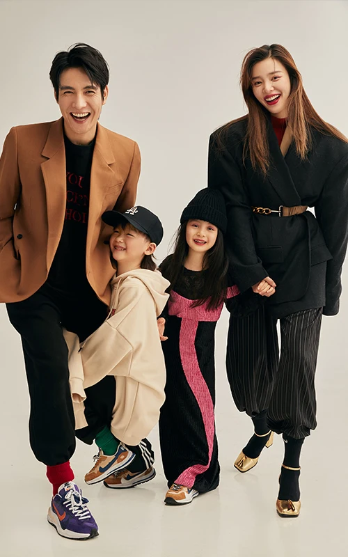 芳妮豆丁儿童摄影 潮派家族