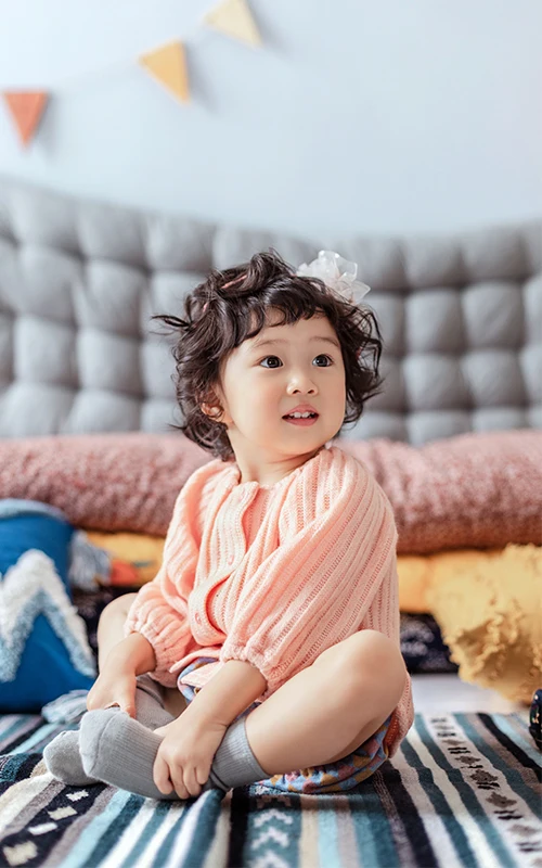 芳妮豆丁儿童摄影 粉漾甜心