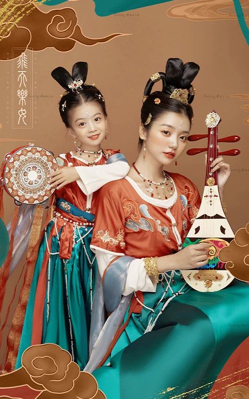 芳妮豆丁儿童摄影 敦煌梦