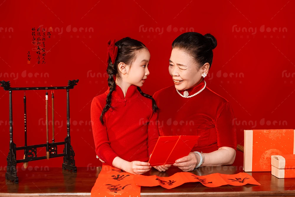 芳妮豆丁儿童摄影 全家福