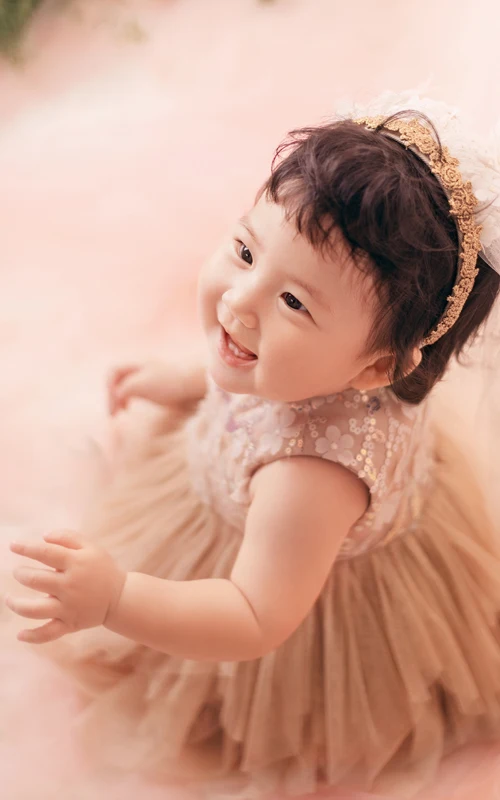 芳妮豆丁儿童摄影 粉漾天鹅湖