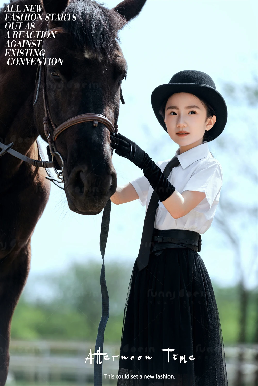 芳妮豆丁儿童摄影 完美骑士