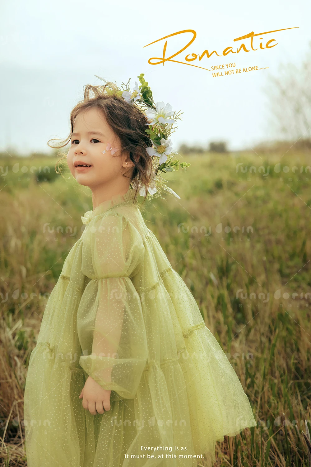 芳妮豆丁儿童摄影 原野精灵