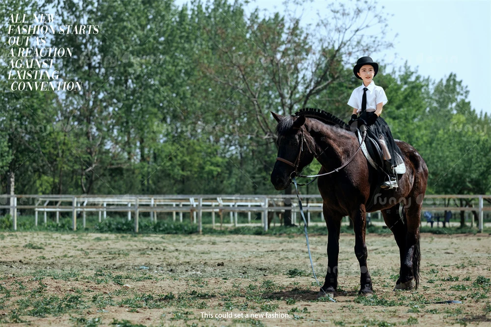 芳妮豆丁儿童摄影 完美骑士